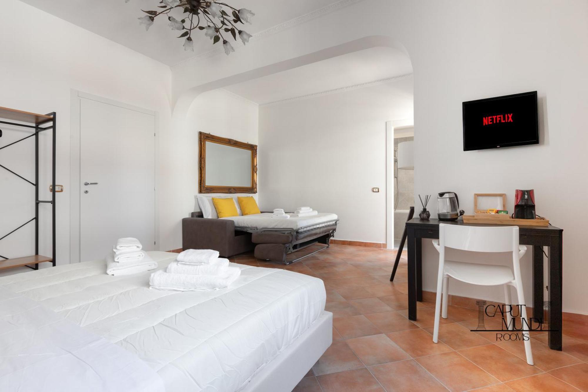 Caput Mundi Rooms - 100Mt To Metro A, Terrace, A-C, 15 Min To Center Roma Exterior foto