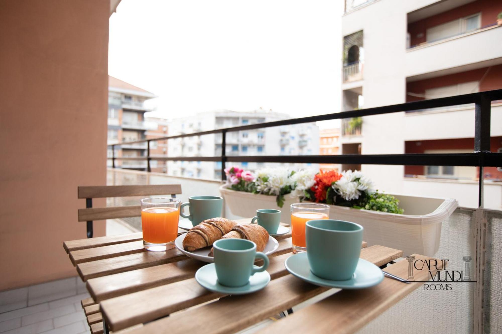 Caput Mundi Rooms - 100Mt To Metro A, Terrace, A-C, 15 Min To Center Roma Exterior foto