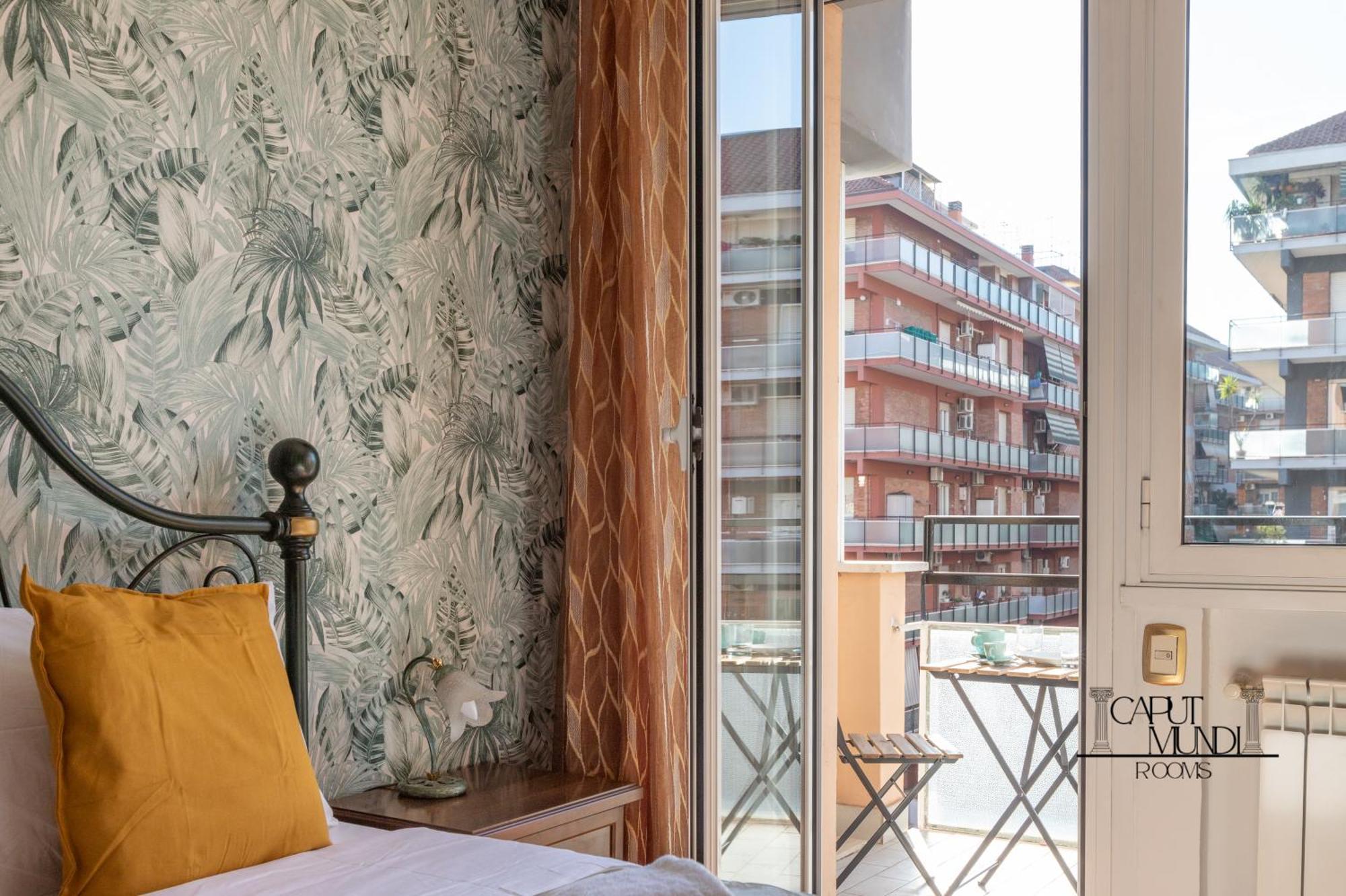 Caput Mundi Rooms - 100Mt To Metro A, Terrace, A-C, 15 Min To Center Roma Exterior foto