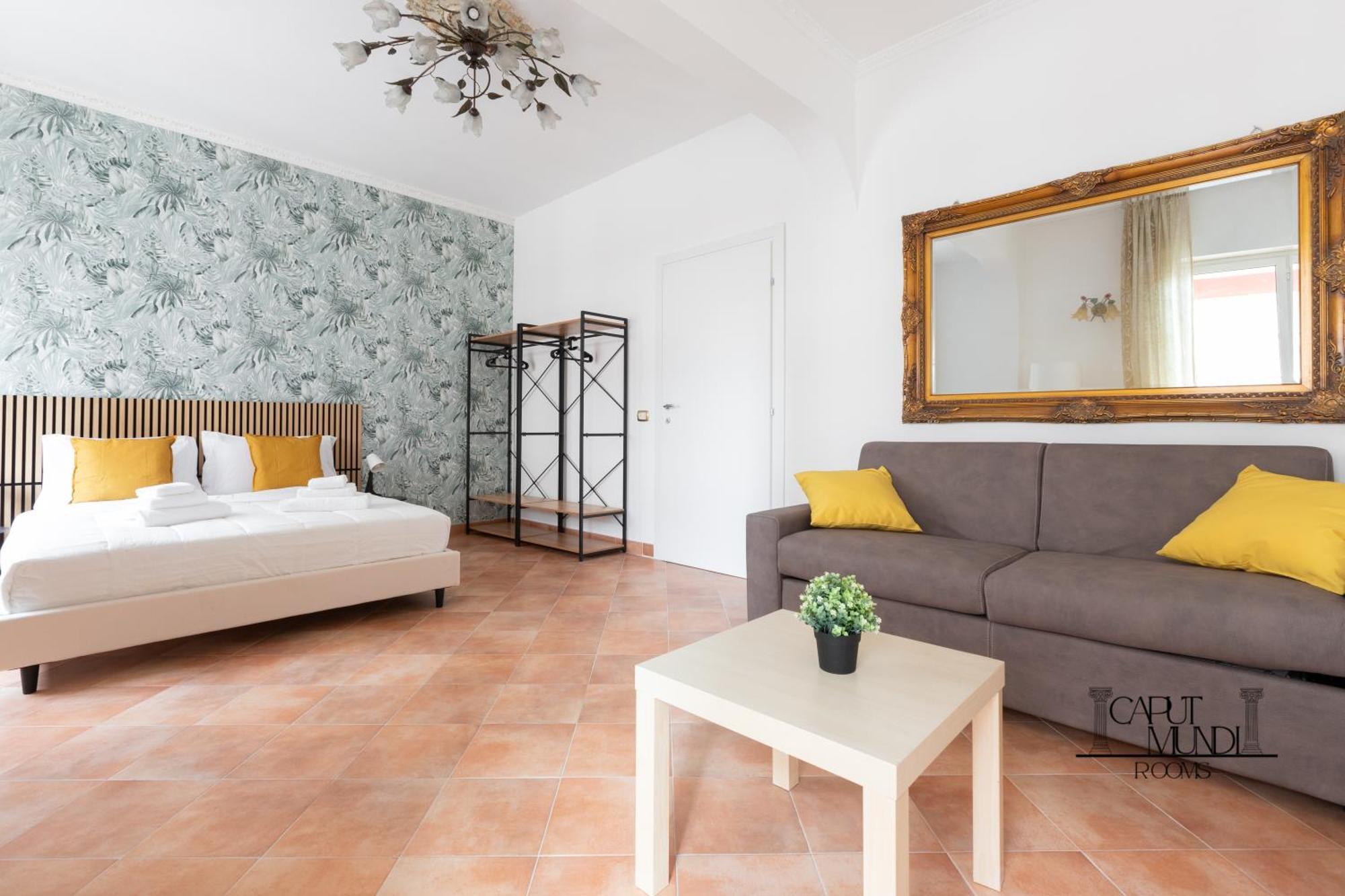 Caput Mundi Rooms - 100Mt To Metro A, Terrace, A-C, 15 Min To Center Roma Exterior foto