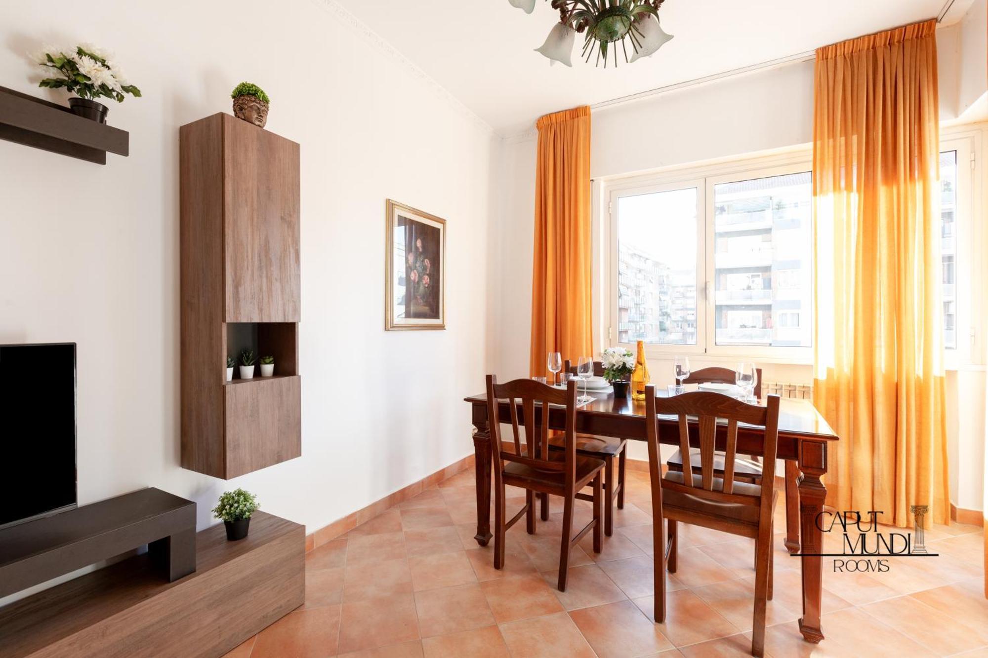 Caput Mundi Rooms - 100Mt To Metro A, Terrace, A-C, 15 Min To Center Roma Exterior foto