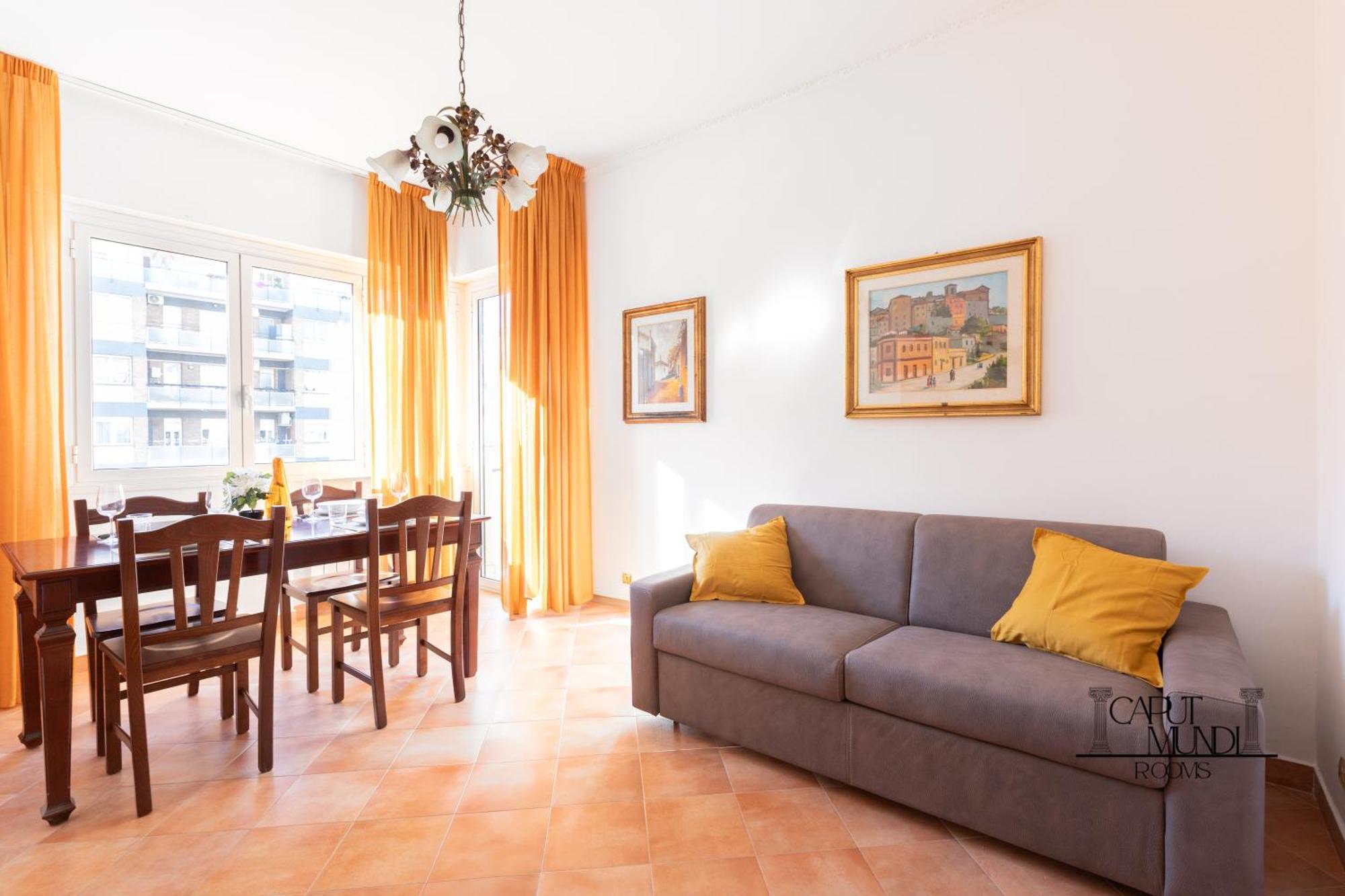 Caput Mundi Rooms - 100Mt To Metro A, Terrace, A-C, 15 Min To Center Roma Exterior foto