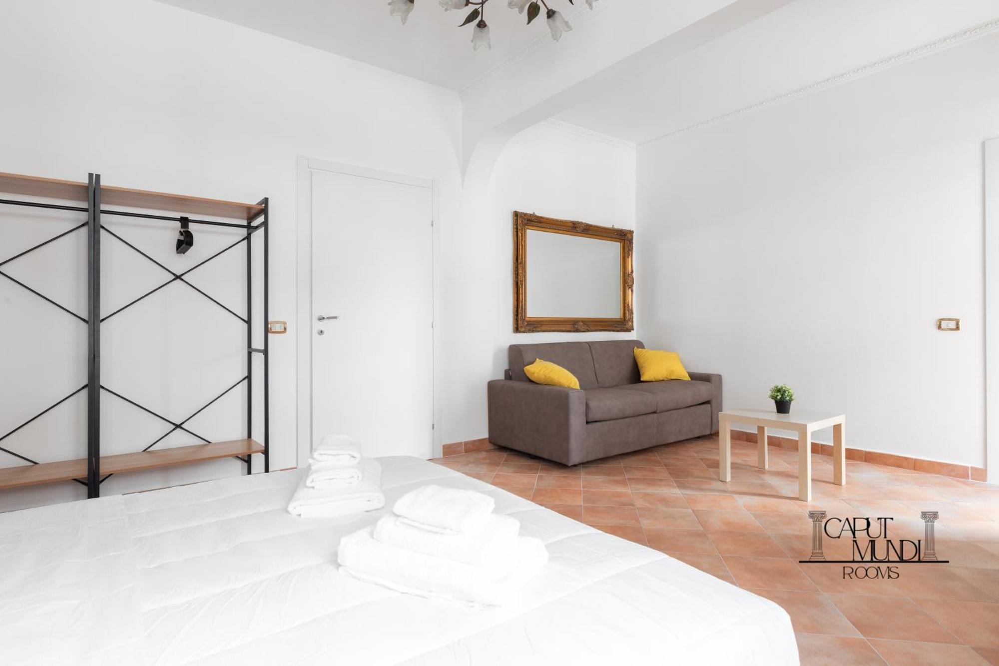 Caput Mundi Rooms - 100Mt To Metro A, Terrace, A-C, 15 Min To Center Roma Exterior foto